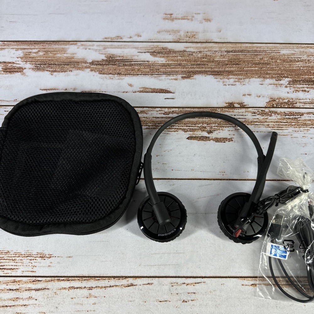 Plantronics Blackwire 300 DA Series 325T USB Stereo Duo Headset